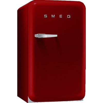 Smeg FAB10RR 55cm Fridge with Ice Box in Red with Right Hand Hinge